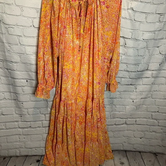 feeling groovy maxi dress Free People Feeling Groovy maxi dress in floral print